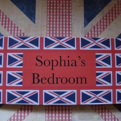 Personalized Children's London Room Sign